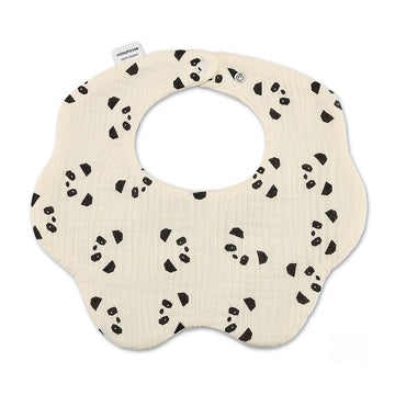 Baveta din bumbac organic pentru bebelusi – Baby Panda, 0 luni+